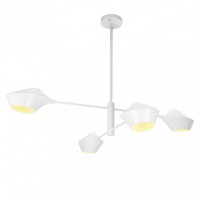 Distribuidor - Lâmpadas Diversas | Lâmpadas Modernas | LAMPARA BEIJING 4XE27 BLANCO 76X103X103 CM Ref: 154854001